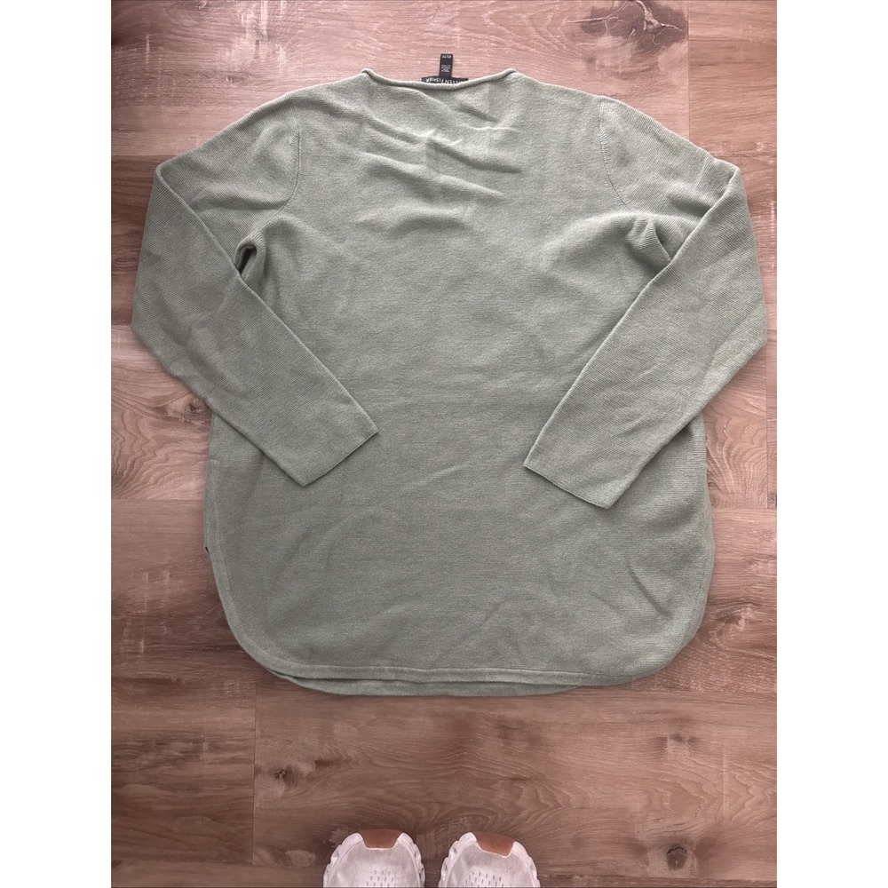 Eileen Fisher Light Weight‎ Sweater Green Size Xs  Organic Cotton - Picture 5 of 6